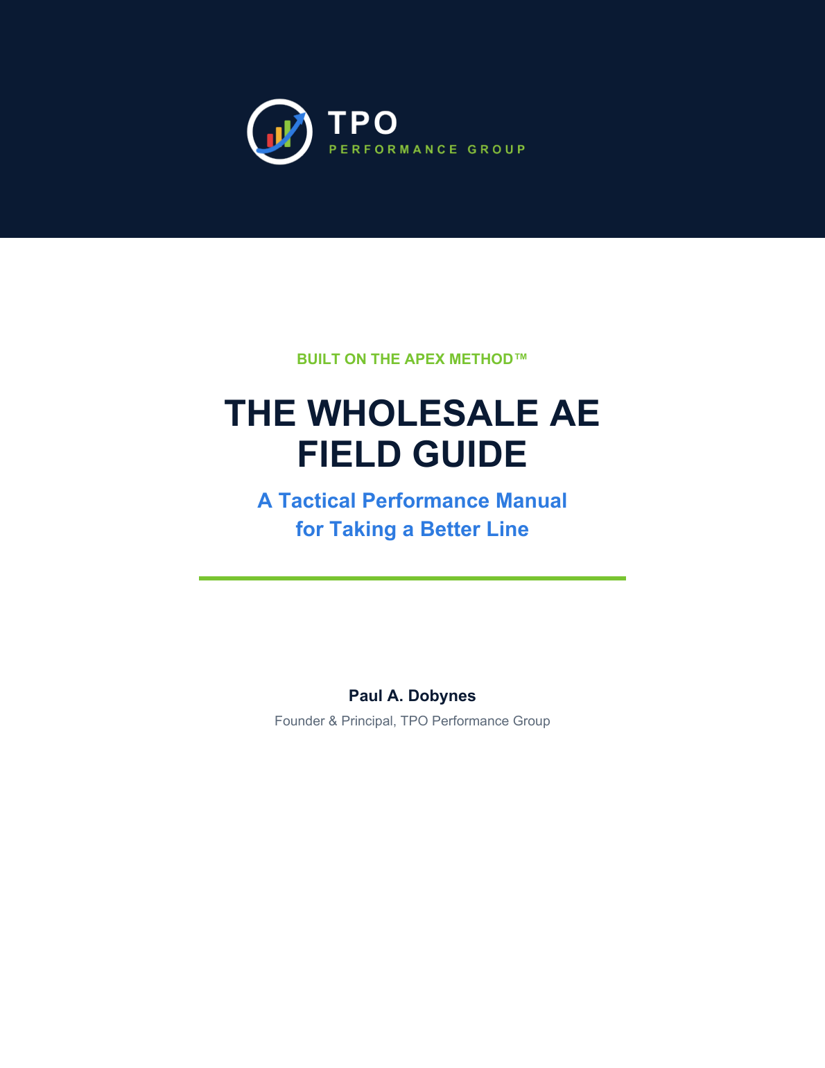 Cover of The Wholesale AE Field Guide